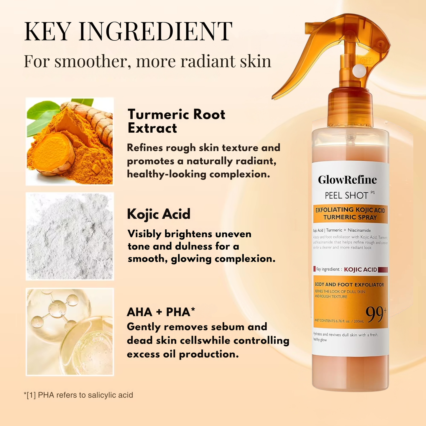 GlowRefine™  Brightening Exfoliating Skin Peel Shot